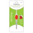 Almine Slant Tip Tweezer Red Non-slip Grip on Sale