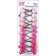 Joy Twin Beads Ponytailers 10Ct Asst Clear Pink Supply