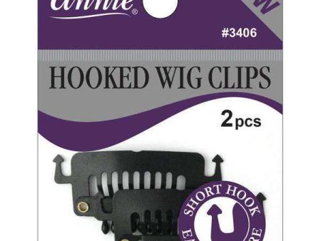 Annie Wig Clips Short Hooked 2Ct Online