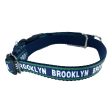 Brooklyn 3 4 inch Limited Slip Dog Collar in Navy Online now