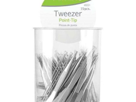 Almine Pointed Tip Tweezer 72ct Online