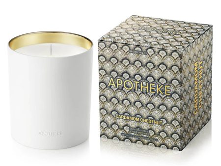 APOTHEKE Cardamom Chestnut Scented Ceramic Candle Online Hot Sale