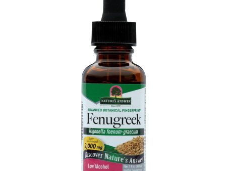 Nature s Answer - Fenugreek Seed - 1 Oz Cheap