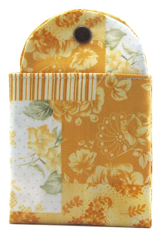 Patchwork Rose Yellow Tea Wallet Thistledown For Sale