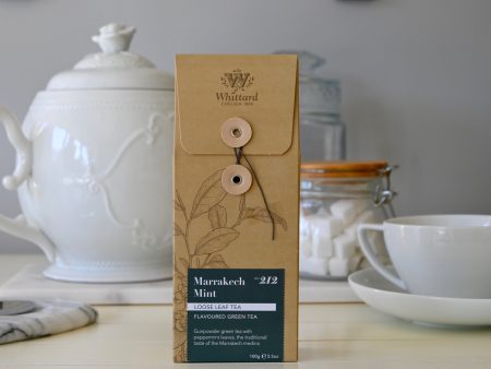 Marrakech Mint Loose Leaf Green Tea 100g Whittard- Best By: 11 2020 For Sale