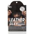 Mr. Durag Leather Silky Durag Black Cheap