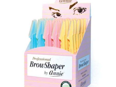 Annie Eyebrow Shaper Display  36Ct Asst. Color Sale