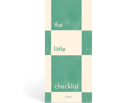 The Little Checklist List Notepad Online Hot Sale