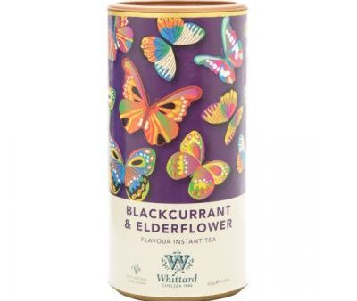 Blackcurrant & Elderflower Instant Tea 450g Whittard- Best By: 10 2019 Online