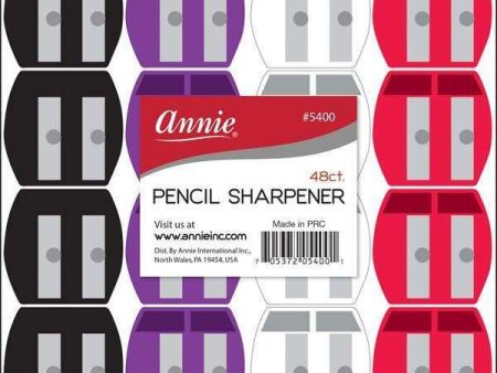 Annie Pencil Sharpeners 48Ct Asst Color on Sale