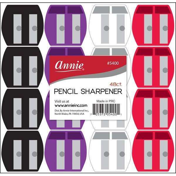 Annie Pencil Sharpeners 48Ct Asst Color on Sale