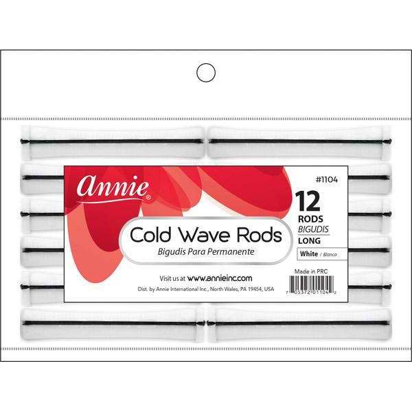 Annie Cold Wave Rods Long 12Ct White For Cheap