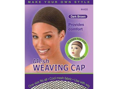 Ms. Remi Mesh Weaving Cap Dark Brown For Cheap