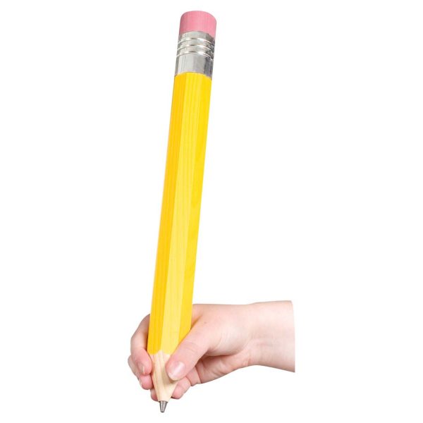 Giant Pencil with Eraser (Assorted Colors) Online Sale