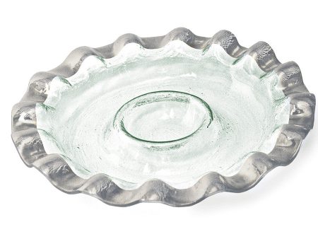 Ruffle Round Chip & Dip Server Online