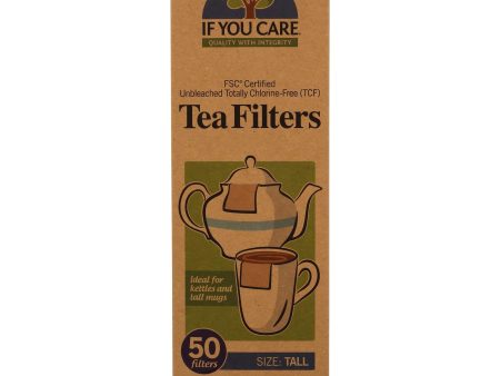 If You Care - Tea Filters Chlorine Free - Case Of 20 - 50 Ct Discount