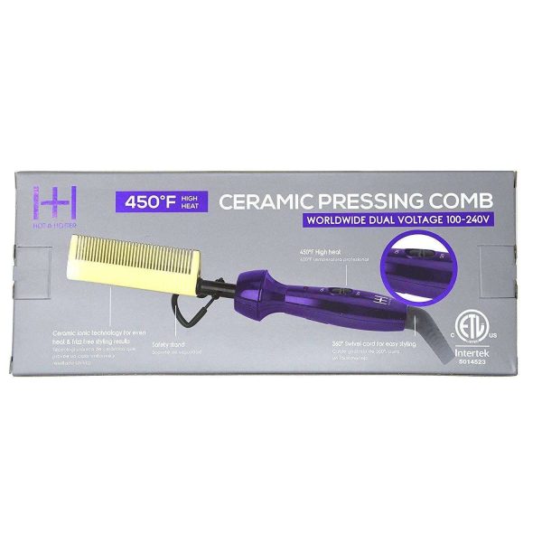 Hot & Hotter Electric Ceramic Pressing Hot Comb Online