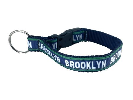 Brooklyn 3 4 inch Clip Key Ring in Navy Online