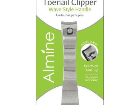 Almine Stainless Steel Wave Style Toenail Clipper Online now