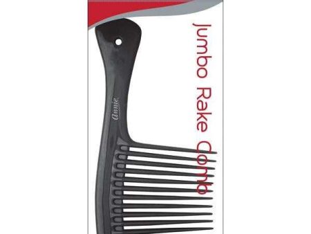 Annie Jumbo Rake Comb Black Online now