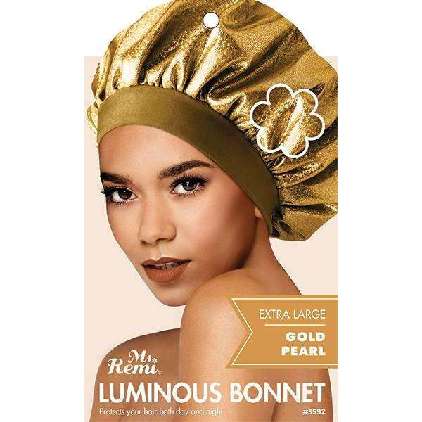 Ms. Remi Luminous Bonnet  XL Gold For Discount