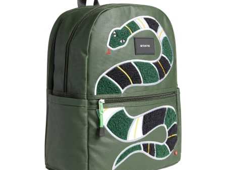 STATE Bags Kane Kids Double Pocket Backpack in Fuzzy Snake For Discount