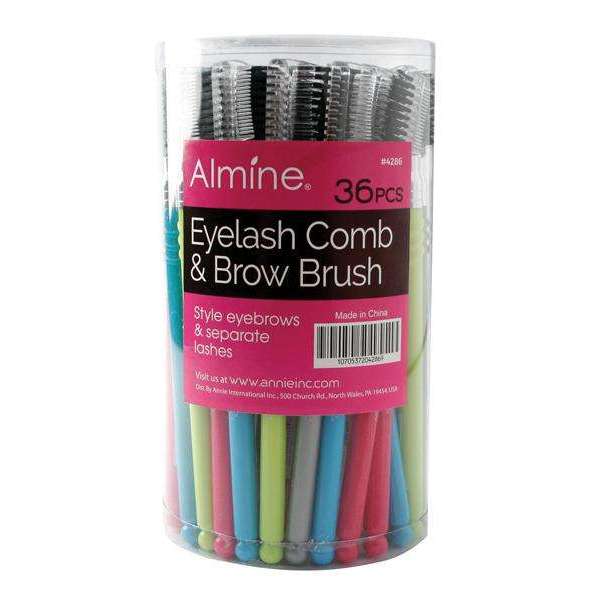 Almine Eyelash Comb and Brow Brush 36ct For Cheap