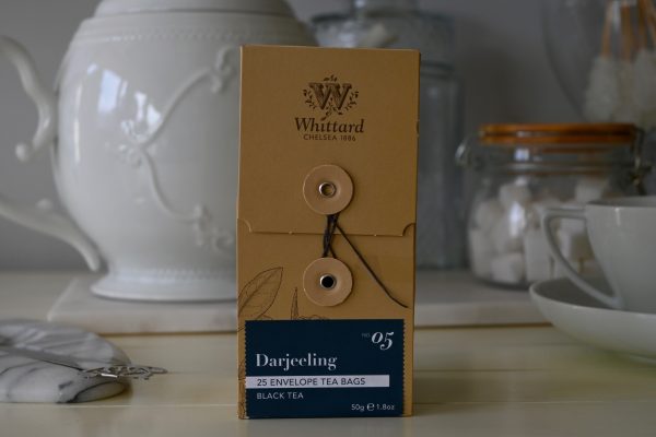 Darjeeling 25 Envelope Black Tea Bags 50g Whittard - Best By: 1 2023 Cheap