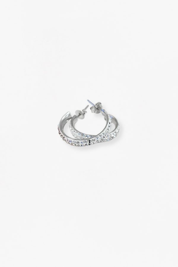 1  Crystal Hoop Earrings Online