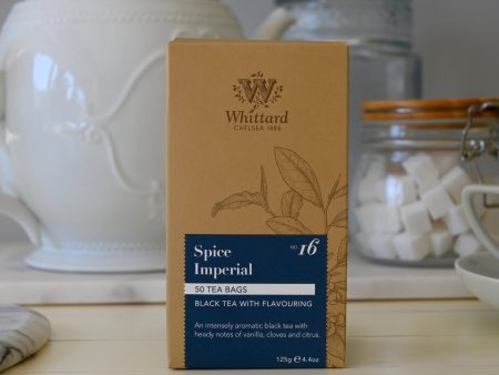 Spice Imperial Round Teabags (50) Whittard - Best By: 3 2020 Online Hot Sale