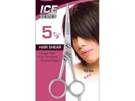 Annie Ice Tempered Stainless Steel Hair Shears 5.5 Inch Online now