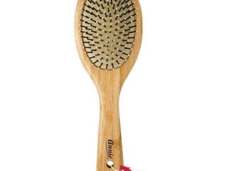 Annie Bamboo Cushion Oval Brush Nylon Bristle on Sale