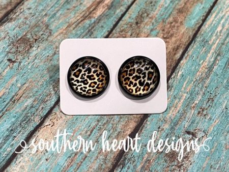 Leopard Stud Earring Online