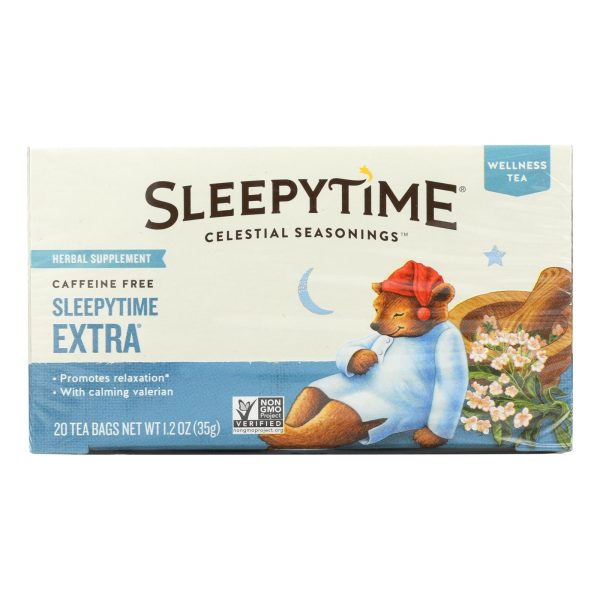 Celestial Seasonings Sleepytime Herbal Tea Caffeine Free - 20 Tea Bags - Case Of 6 Sale