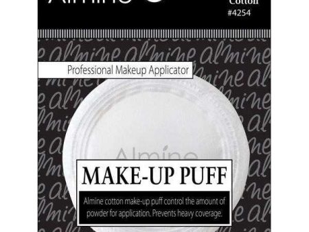 Almine Round Makeup Puff Cotton Material Online now