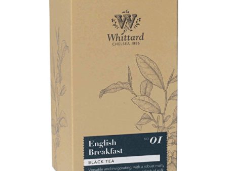 English Breakfast Black Tea 50 Round Teabags Whittard - Besy By: 6 2020 Hot on Sale