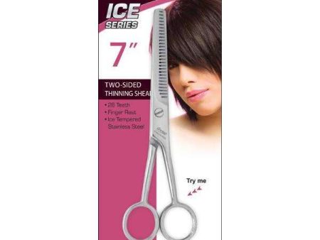 Annie Ice Tempered Stainless Steel Hair Thinning Shears 7 Inch Supply