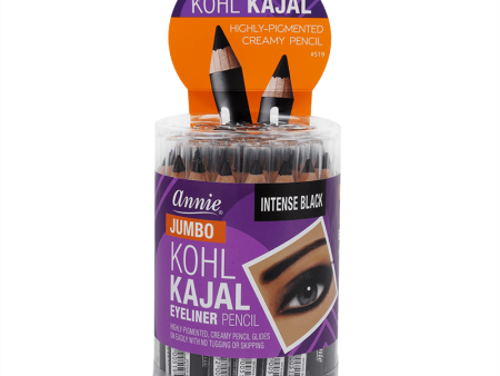 Annie Kohl Kajal Eyeliner Pencil 36ct Intense Black Fashion