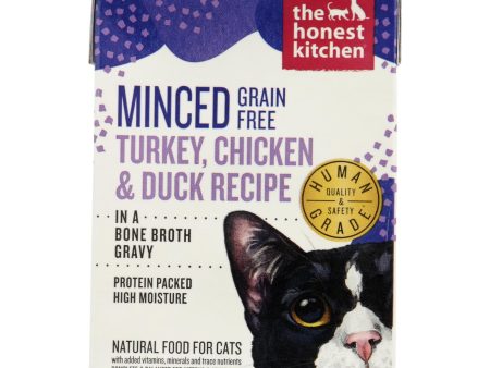 The Honest Kitchen - Cat Fd Turkey Chicken Dck Grvy - Case Of 12-5.5 Oz For Sale