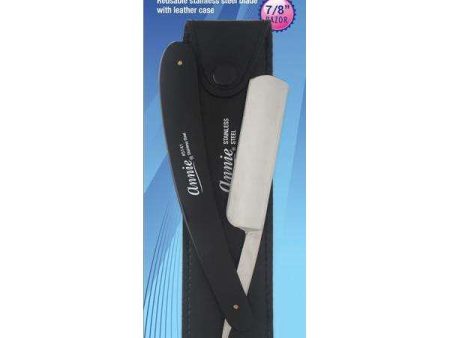 Annie Shaving Razor W  Case Black Hot on Sale