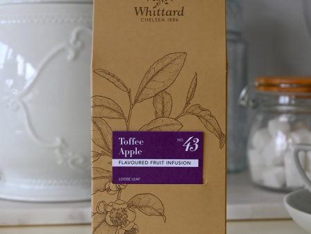 Toffee Apple Loose Leaf Fruit Infused Tea 75g Whittard - Best By: 10 2019 Online now