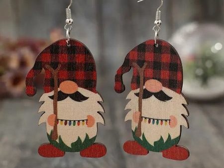 Wood Gnome Earrings Online