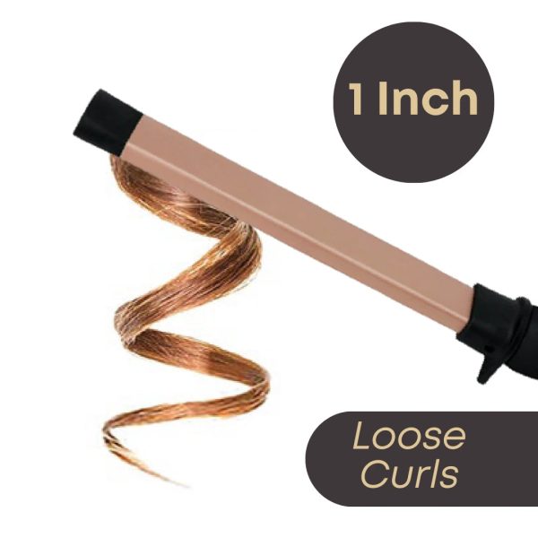 Hot & Hotter Ceramic Hot Rod Styler Wand 1 inch Hot on Sale