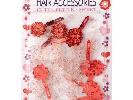 Joy Petit Daisy Barrettes Assorted Red For Discount