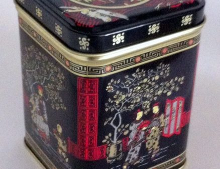 Japan Classic medium square 100g Storage Tin Online Sale