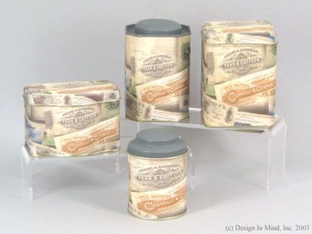 Tea Packers Square Tin on Sale