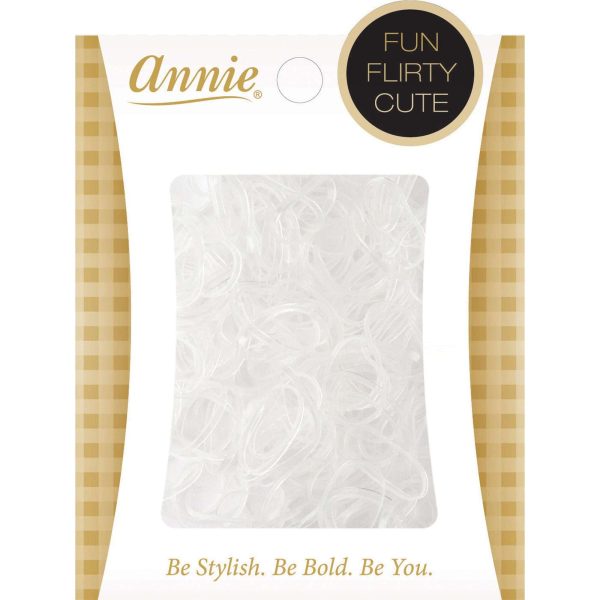 Annie Elastic Band Clear (250) Discount