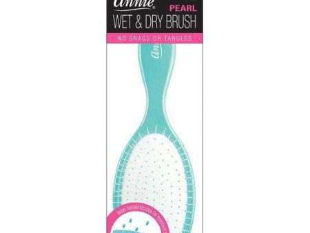 Annie Wet & Dry Pearl Brush Teal Online now