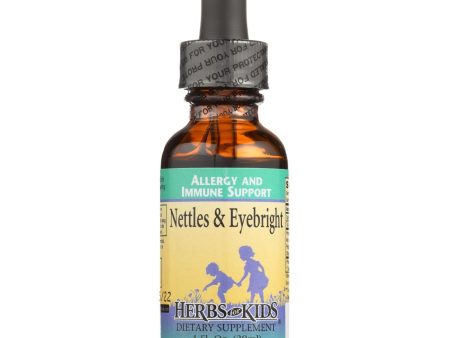 Herbs For Kids Nettles And Eyebright - 1 Fl Oz For Sale