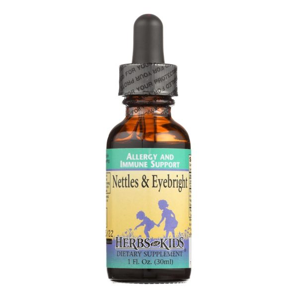 Herbs For Kids Nettles And Eyebright - 1 Fl Oz For Sale